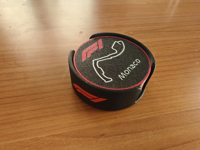 Bộ lót ly F1 (F1 Coasters set) - Image 2