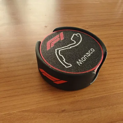 Bộ lót ly F1 (F1 Coasters set)