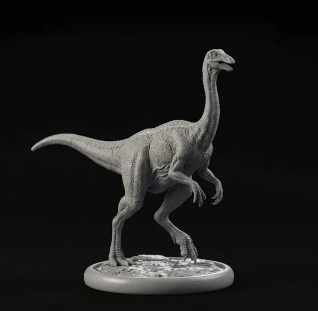 Mô hình tượng khủng long Gallimimus 3D siêu chi tiết cho người chơi - Image 1