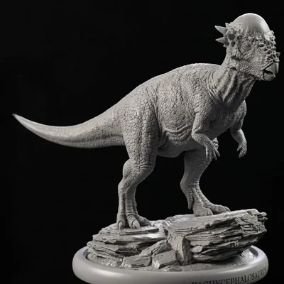 Mô hình khủng long Pachycephalosaurus in 3D chi tiết cao