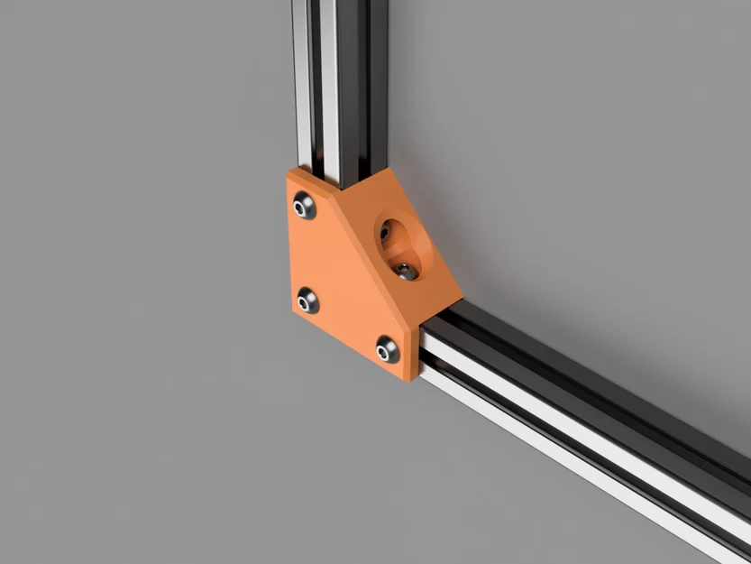 Co chữ L 90° cho 2020 extrusion - Image 3