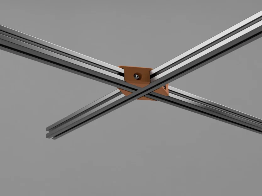 Khớp nối chữ T 4 hướng cho nhôm định hình 2020 - Image 2