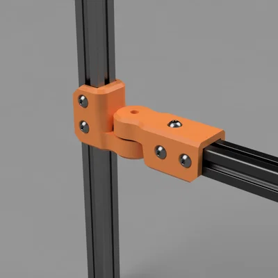 Bản lề/Pivot cho 2020 Extrusion - Góc 90°
