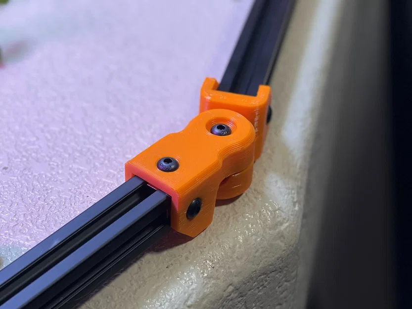 Bản lề/Pivot cho nhôm định hình 2020 (2020 Extrusion Pivot/Hinge) - Image 1