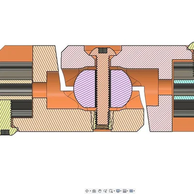Bản lề/Pivot cho nhôm định hình 2020 (2020 Extrusion Pivot/Hinge)