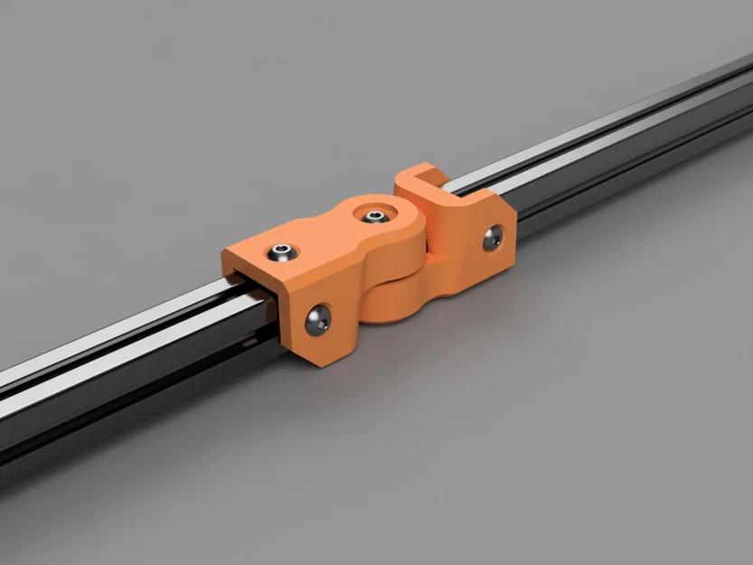 Bản lề/Pivot cho nhôm định hình 2020 (2020 Extrusion Pivot/Hinge) - Image 5
