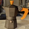Bialetti Moka maker – Mô hình máy pha cà phê Moka (bài tập thiết kế) - Thumbnail 1