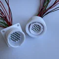 Hệ MIL Connector Size D 19 Contacts Keying N (D38999 D-19) - Thumbnail 1