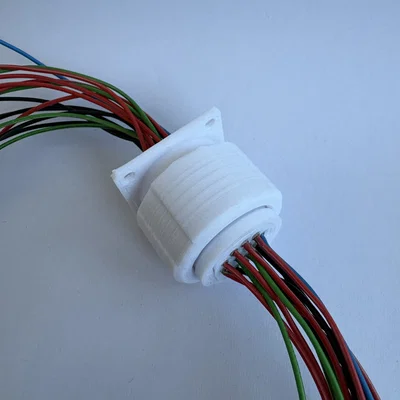 Hệ MIL Connector Size D 15 Contacts Keying N (D38999 D-15) in 3D