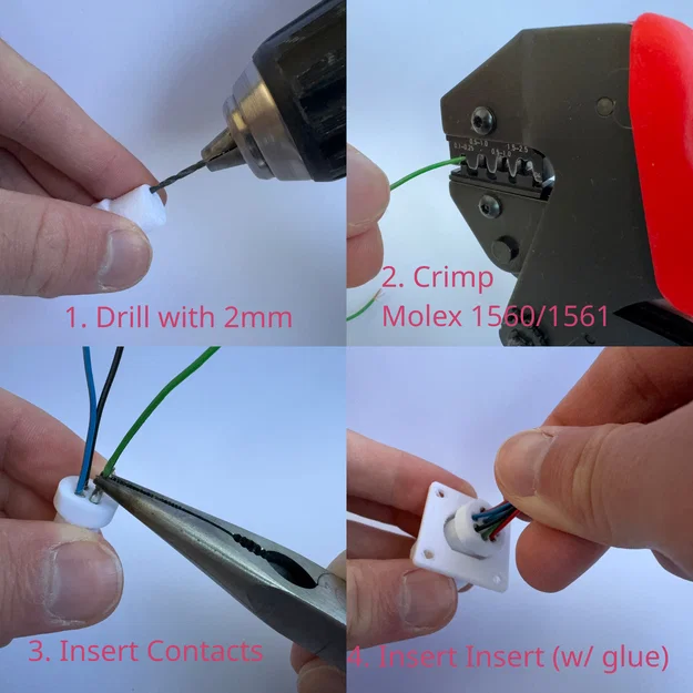 Hệ MIL Connector Size D 15 Contacts Keying N (D38999 D-15) in 3D - Image 5