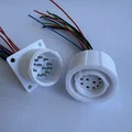 Hệ MIL Connector Size D 12 Contacts Keying N (D38999 D-97) in 3D - Thumbnail 1