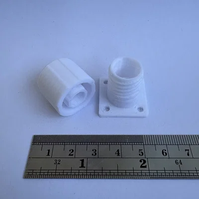 Vỏ MIL Connector Size A Keying E (D38999) – Print-in-Place