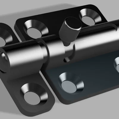Chốt cửa trượt Dead Bolt 6mm - Thiết kế thông minh, dễ in 3D