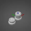 Insert MIL Connector Size D 15 Contacts (D38999 15-15) - Thumbnail 4