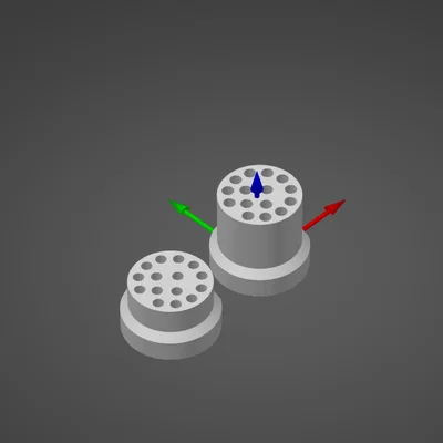Insert MIL Connector Size D 15 Contacts (D38999 15-15)