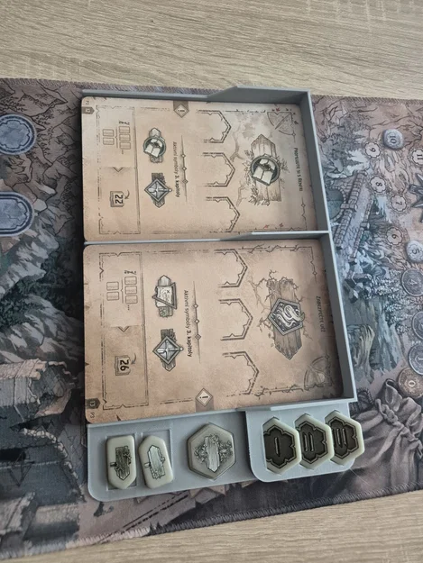 Khay Đựng Thẻ Bài 3D Cho Game The Witcher: Paths of Destiny - Image 1