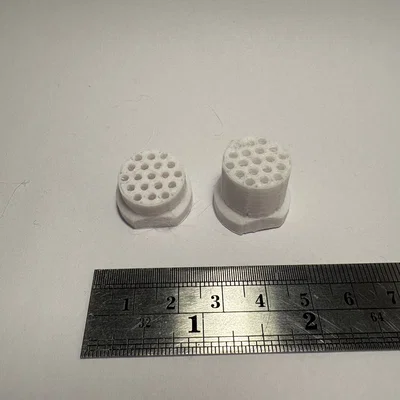 Insert MIL Connector Size D 19 Contacts (D38999 15-19)