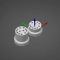Insert MIL Connector Size D 12 Contacts (D38999 15-97) - Thumbnail 4