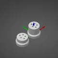 Insert MIL Connector Size D 5 Contacts (D38999 15-5) - Thumbnail 4