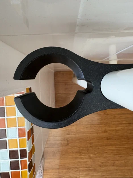 Giá Treo Máy Sấy Tóc Gắn Ống Radiator — Có Khe Diffuser | Cần Ốc Vít - Image 3