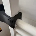 Giá Treo Máy Sấy Tóc Gắn Ống Radiator — Có Khe Diffuser | Cần Ốc Vít - Thumbnail 4
