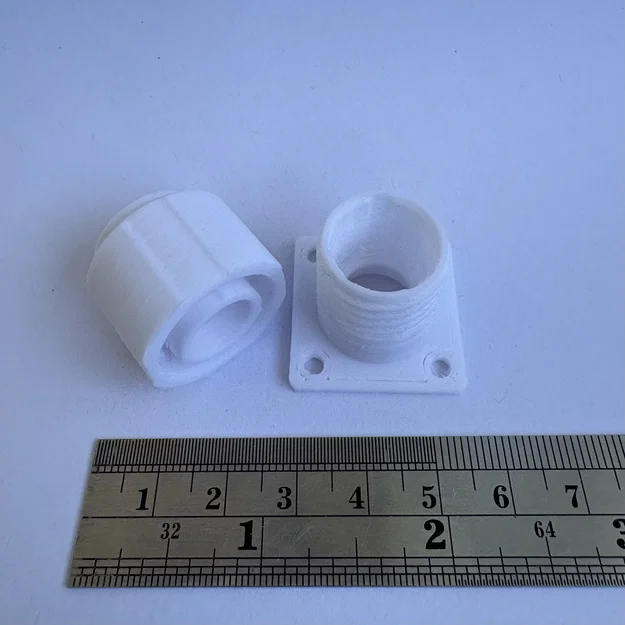 Vỏ MIL Connector Size B Keying A (D38999) - Print-in-place - Image 1