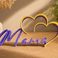 Bundle Bảng Chữ Mama Trái Tim | 3 Phiên Bản | Quà Ngày của Mẹ | Decor In 3D | Đa Màu - Thumbnail 6