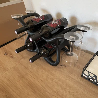 Giá đỡ/kệ để chai rượu vang (Vine bottle holder/stand)