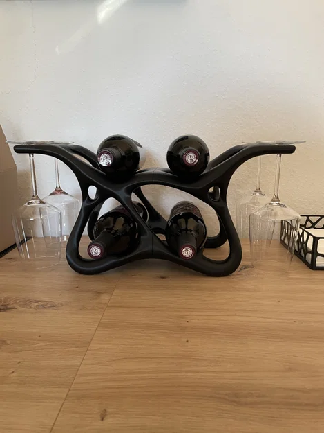 Giá đỡ/kệ để chai rượu vang (Vine bottle holder/stand) - Image 5