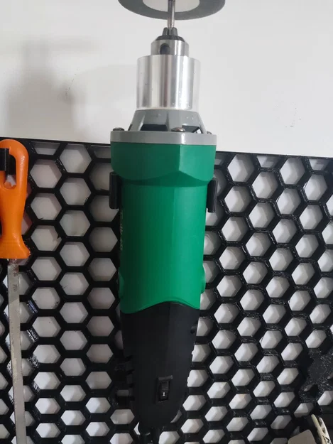 Giá treo máy Dremel 500w gắn tường cho Honeycomb Storage Wall - Image 1