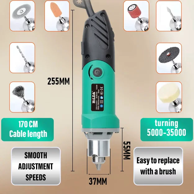 Giá treo máy Dremel 500w gắn tường cho Honeycomb Storage Wall - Image 4