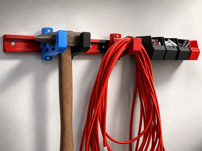 GR-Wall: Hệ thanh ray modular treo tường cho gara - Image 4