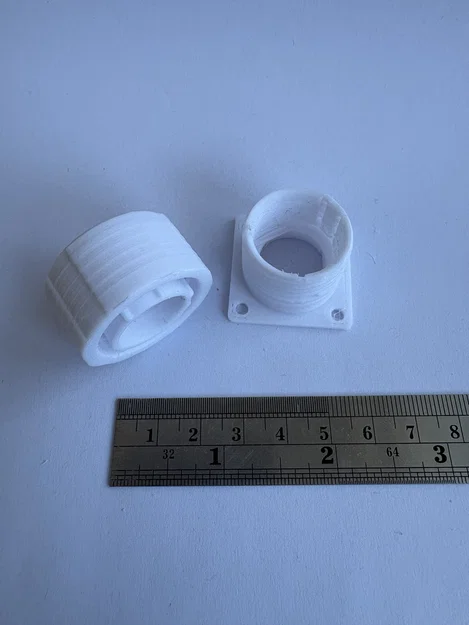 Vỏ MIL Connector Size D Keying B (D38999) dạng print-in-place - Image 1