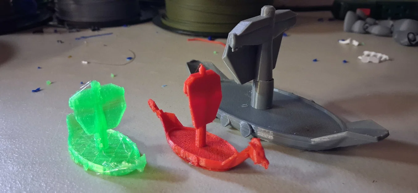 Mô hình tàu chiến Viking 3D độc đáo - Image 2