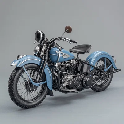 Mô hình in 3D Harley Davidson Knucklehead 1938 cổ điển chi tiết