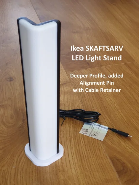 Chân đế đèn LED Ikea SKAFTSARV (bản cải tiến) - Image 1