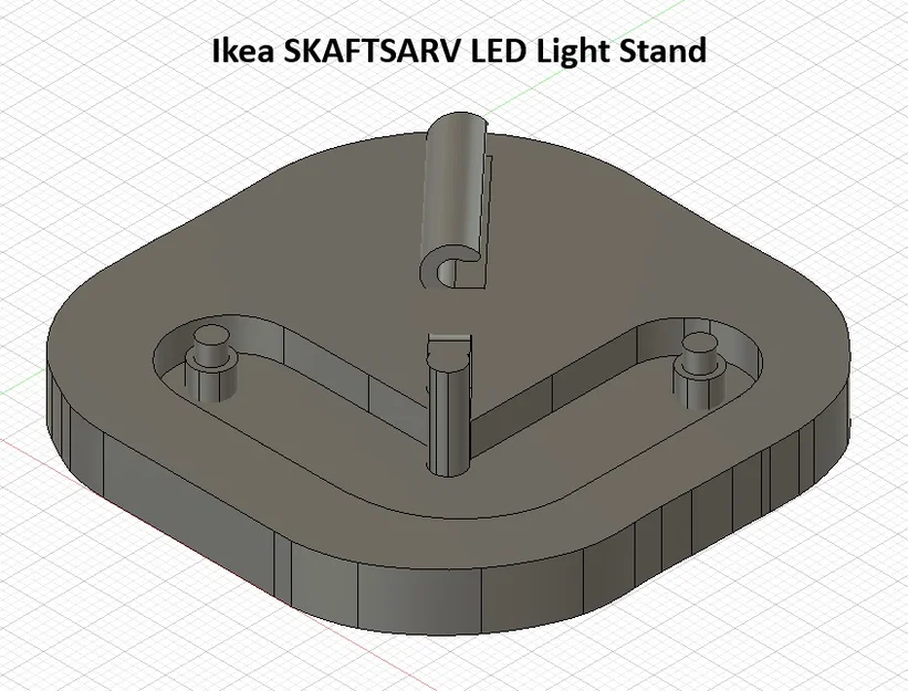 Chân đế đèn LED Ikea SKAFTSARV (bản cải tiến) - Image 7