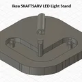 Chân đế đèn LED Ikea SKAFTSARV (bản cải tiến) - Thumbnail 7