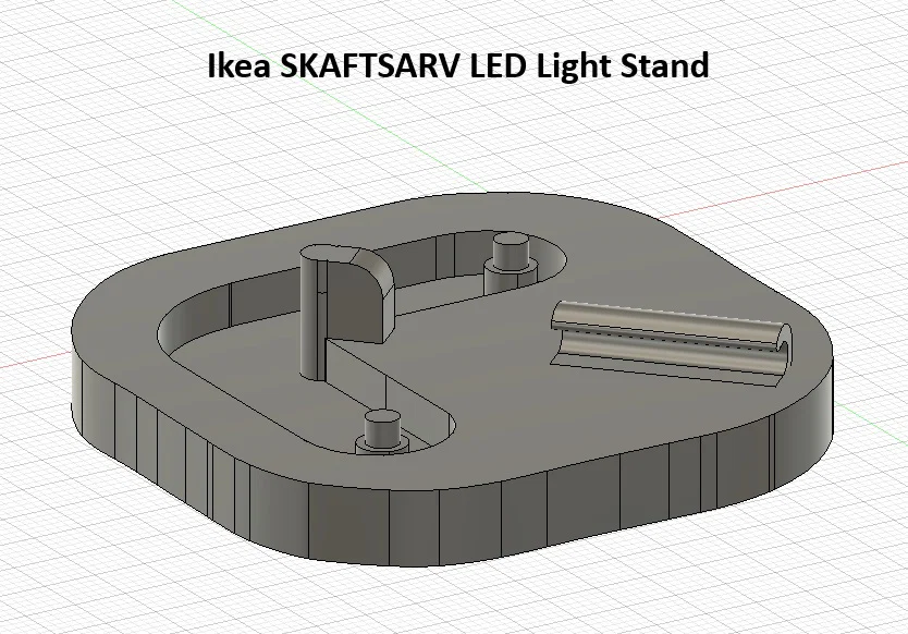 Chân đế đèn LED Ikea SKAFTSARV (bản cải tiến) - Image 8
