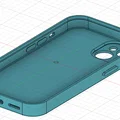 Mẫu in 3D ốp lưng bảo vệ cho iPhone 14 (Thiết kế cơ bản) - Thumbnail 2