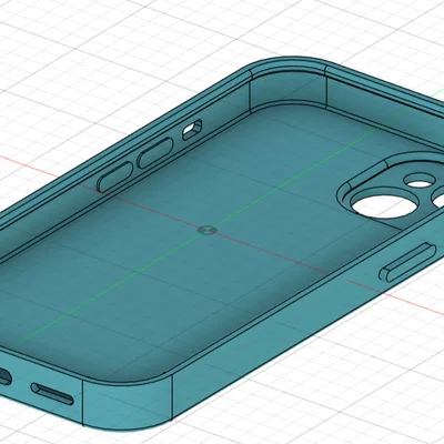 Mẫu in 3D ốp lưng bảo vệ cho iPhone 14 (Thiết kế cơ bản)
