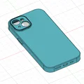 Mẫu in 3D ốp lưng bảo vệ cho iPhone 14 (Thiết kế cơ bản) - Thumbnail 3