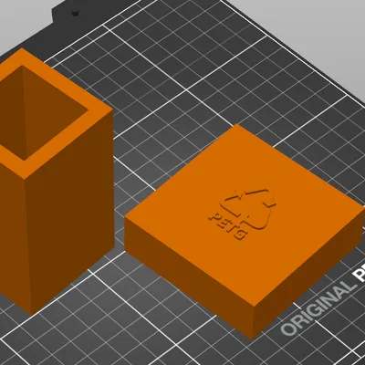 Thùng chứa rác thải nhựa in 3D (KOŠ PETG) nhỏ gọn tiện lợi
