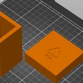 Hộp chứa rác in 3D (KOŠ PLA) nhỏ gọn cho không gian làm việc - Thumbnail 1
