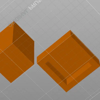Hộp chứa rác in 3D (KOŠ PLA) nhỏ gọn cho không gian làm việc