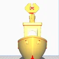 Mô hình 3D Benchy gắn súng máy Halo cực chất cho máy in 3D - Thumbnail 5