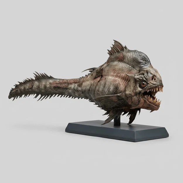 Mô hình 3D cá Piranha hung dữ (The Antagonist 2010) tuyệt đẹp - Image 1