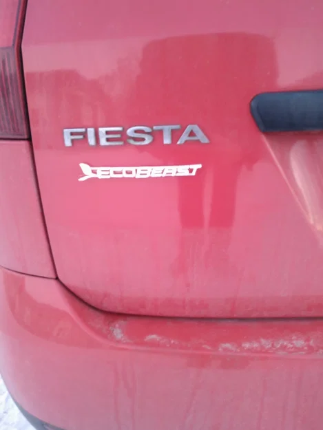 Logo EcoBeast trang trí in 3D cực chất cho Ford Fiesta - Image 1