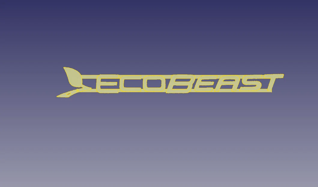 Logo EcoBeast trang trí in 3D cực chất cho Ford Fiesta - Image 2