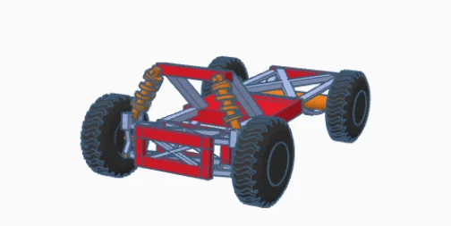 Xe có hệ thống treo (car with suspention) - Image 1